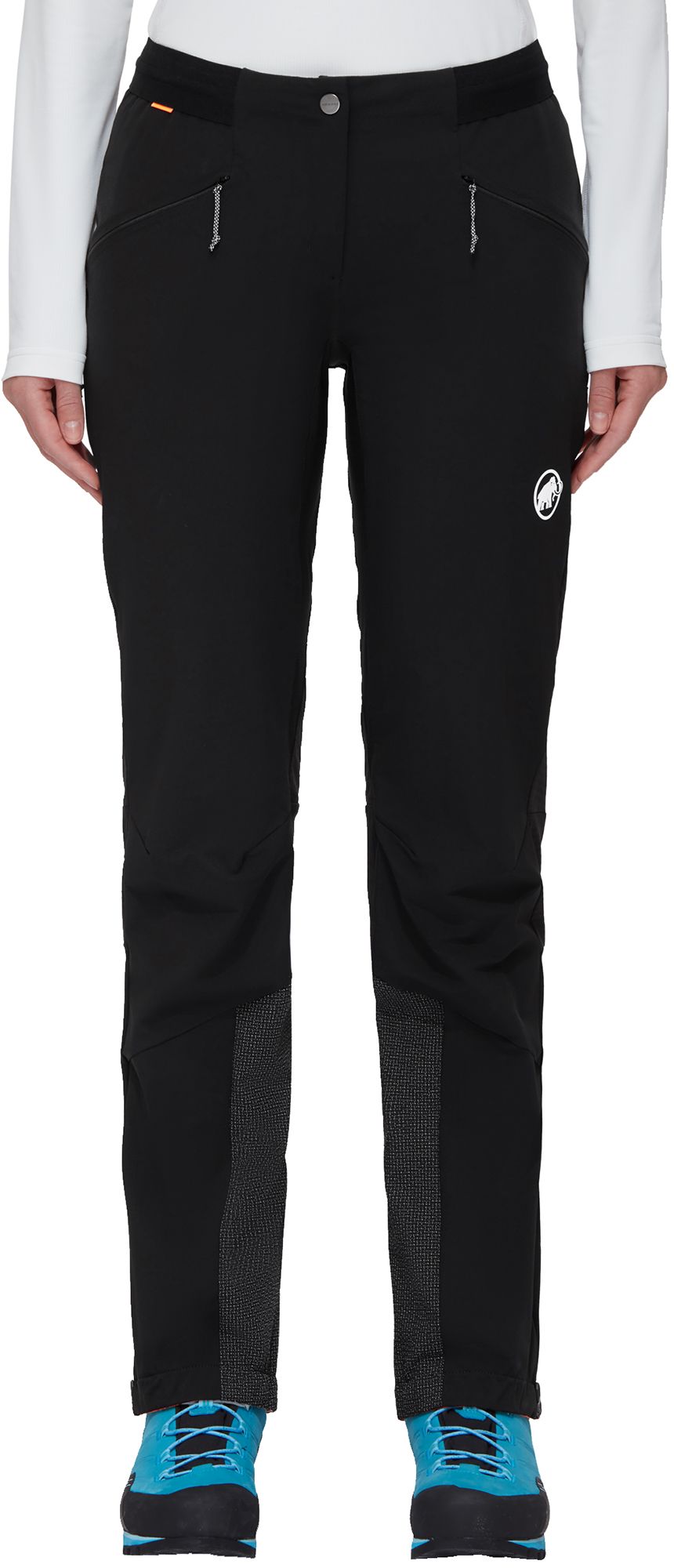 Photos - Ski Wear Mammut Women's Aenergy Hybrid Ski Pants, Size 12, Black 22XAMWWNRGYSHYBRDW 