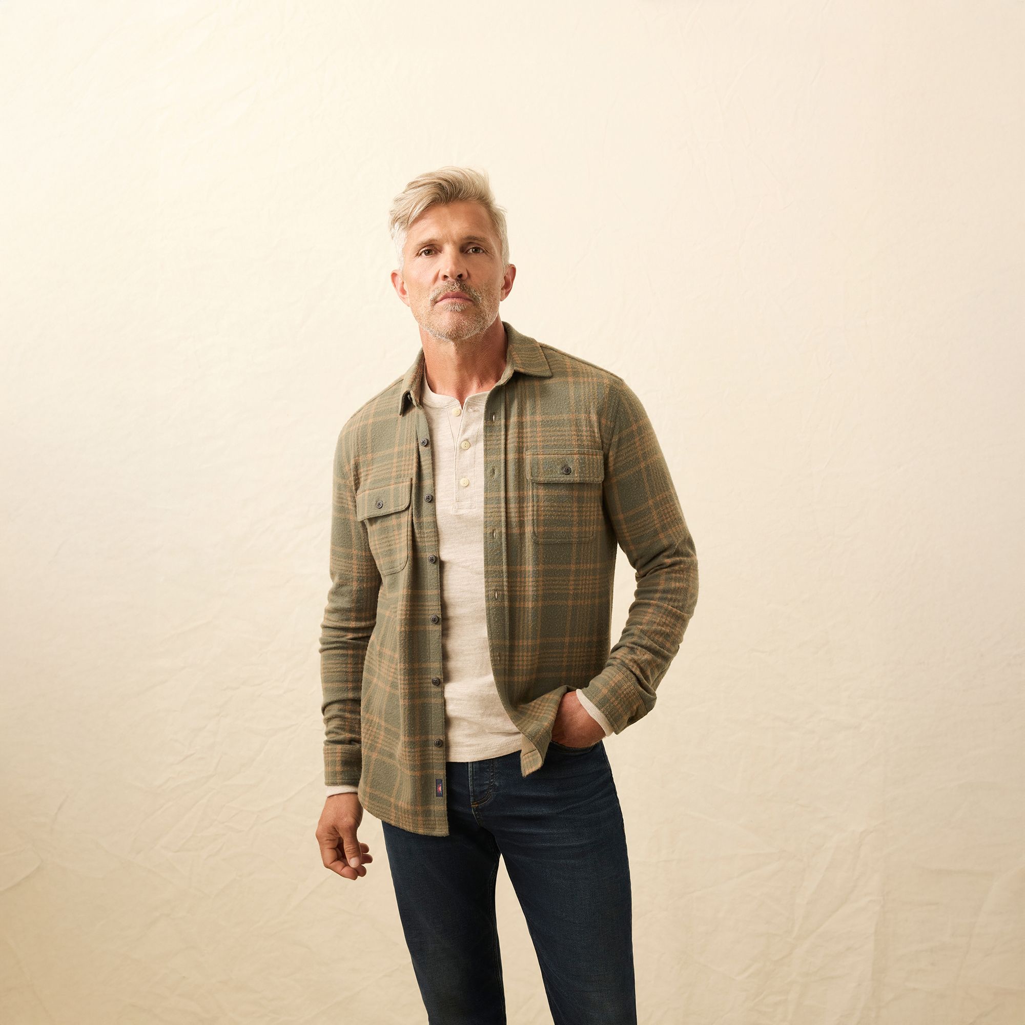 Woodland Olive Plaid
