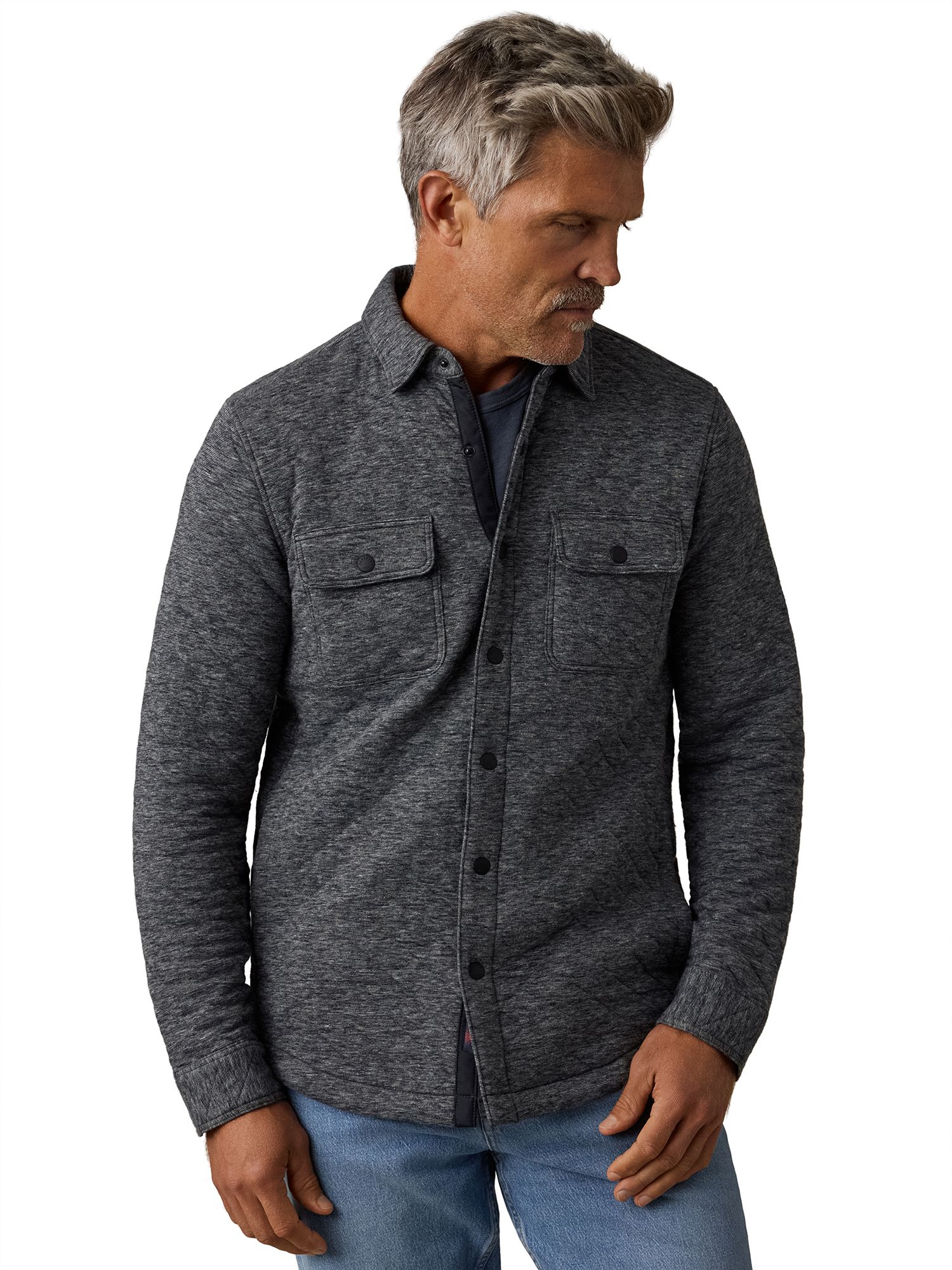Faherty Men's Epic Quilted Fleece Jacket