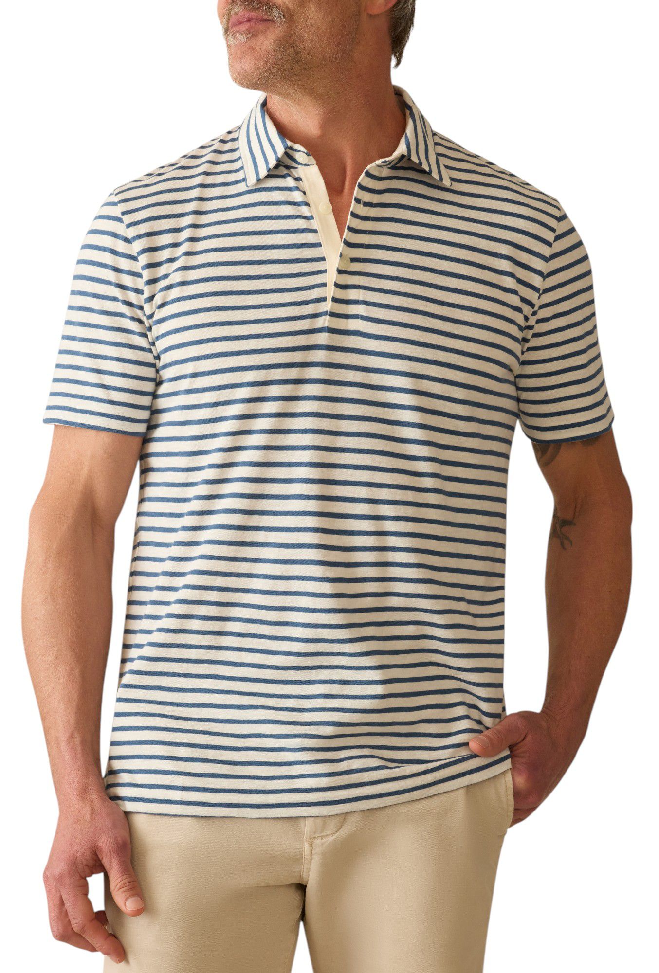 Ivory Breton Stripe