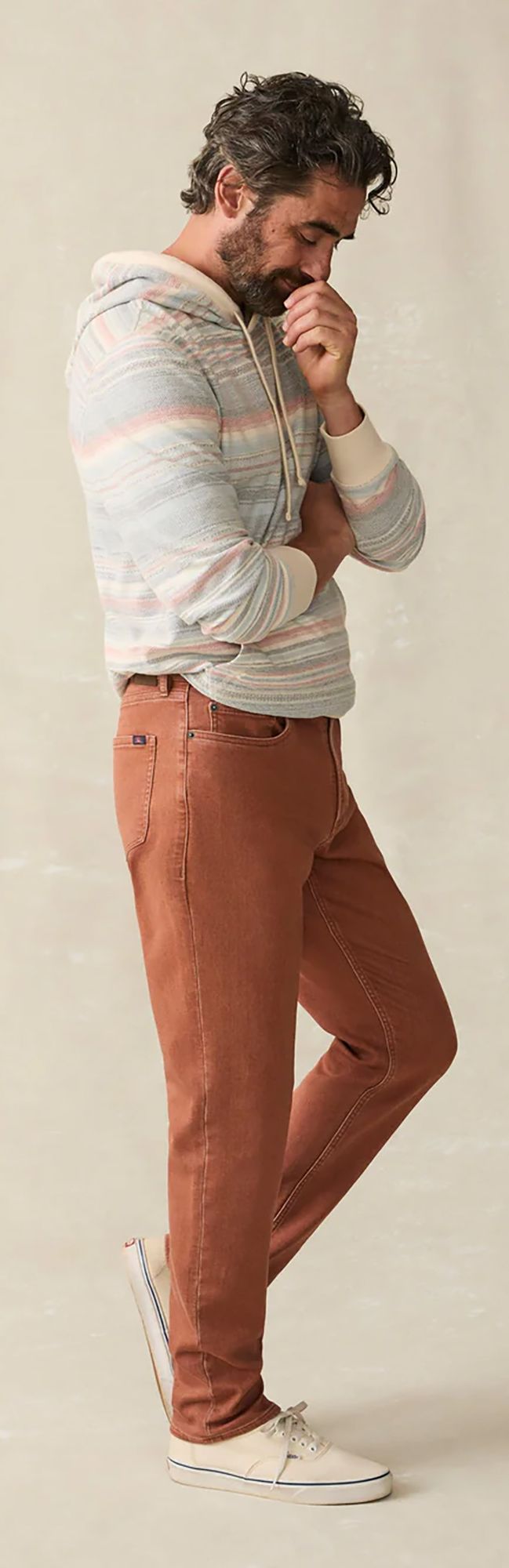 Faherty Men's Stretch Terry 5 Pocket Pants