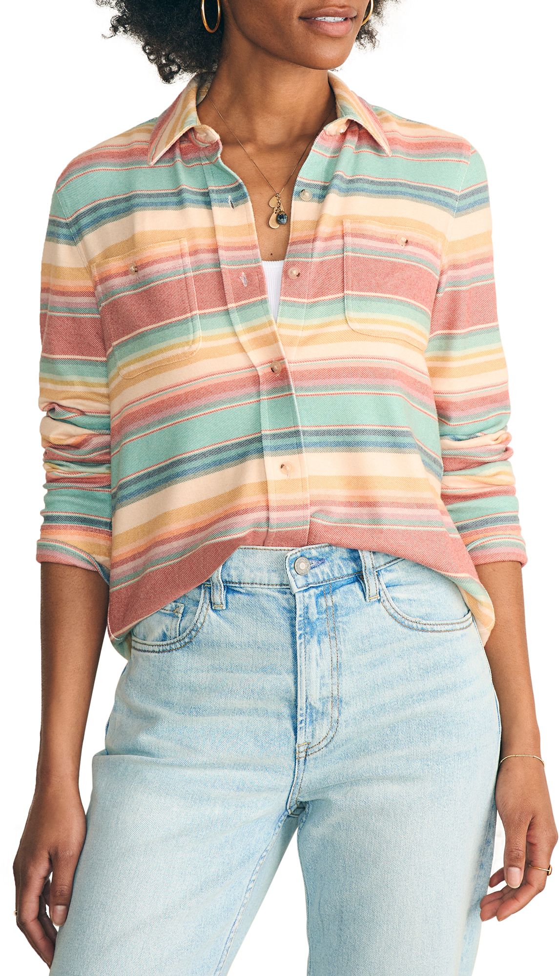 Faherty Women's Legend Sweater Shirt