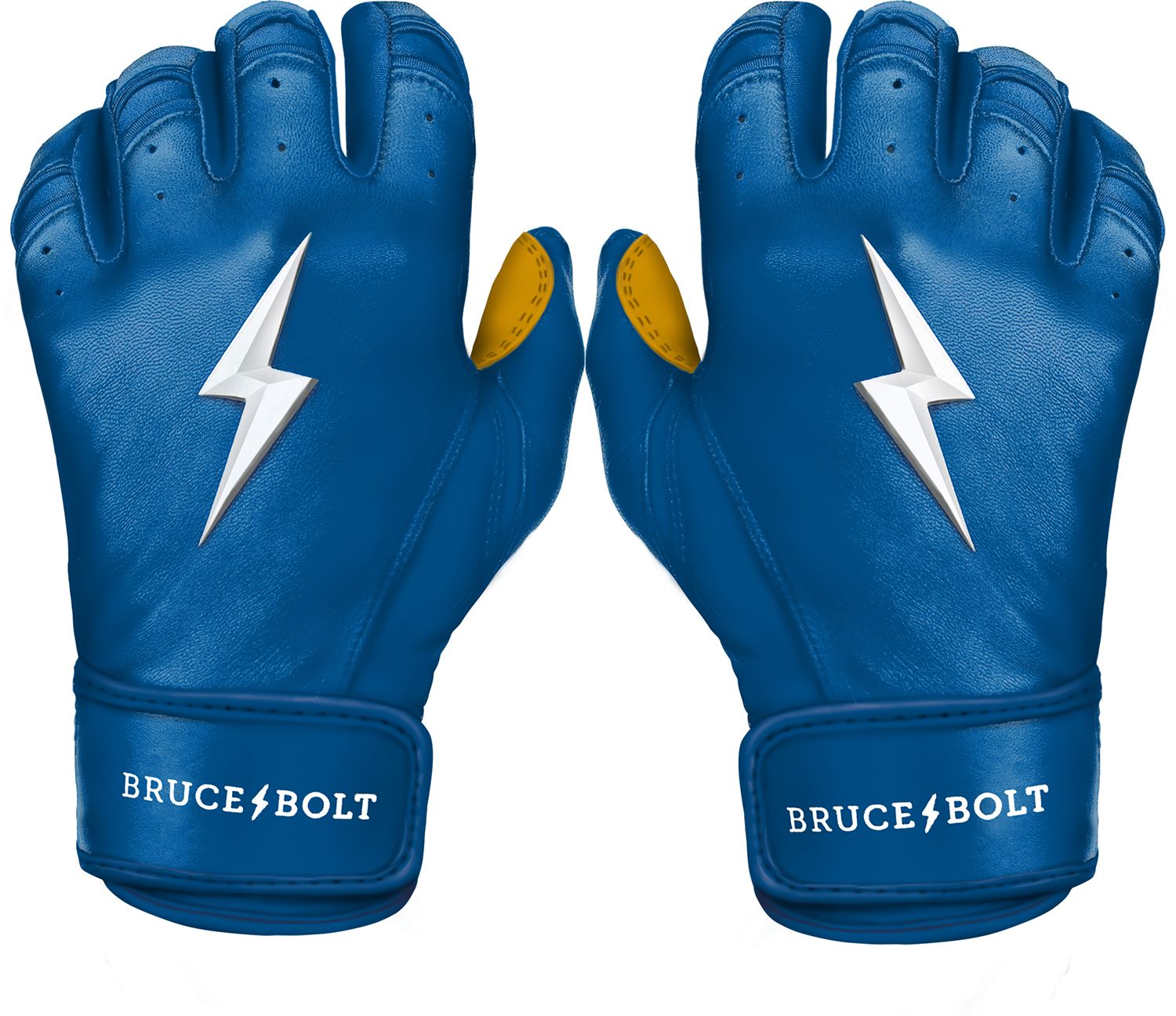 BRUCE BOLT Men's Original Series Short Cuff Batting Gloves