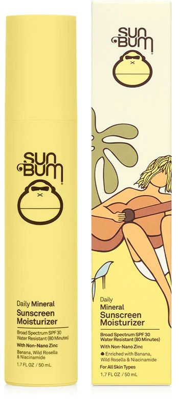 Photos - Cream / Lotion Sun Bum Daily Mineral Sunscreen Moisturizer – SPF 30 22XUTUDLYMRLSNSCNGEN