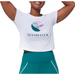 EleVen By Venus Williams Women's Country Club Cropped T-Shirt
