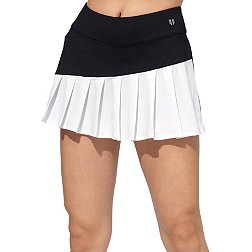 EleVen by Venus Williams Women's Diagonal Flutter Skirt