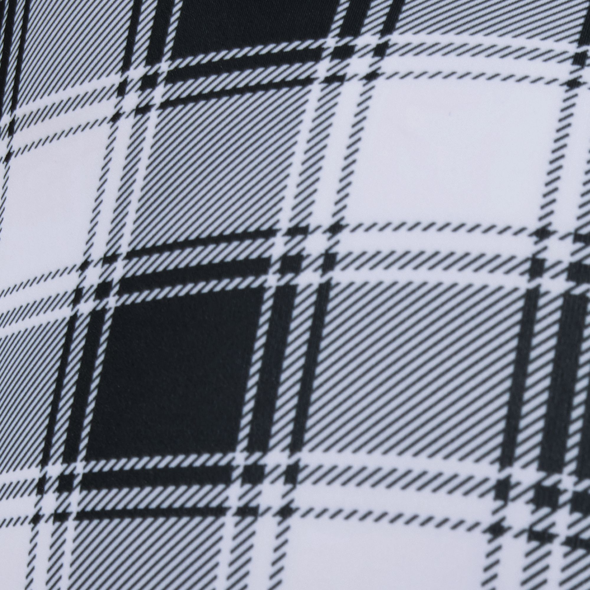 Black/White Plaid