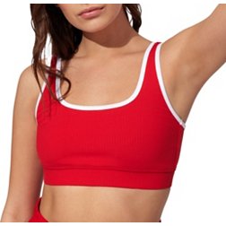 GK Elite Radiate Sports Bra Red Adult 2X Large at  Women's Clothing  store