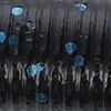 Black Blue Flake