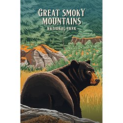 Lantern Press Metal Magnet – Great Smokey Mountains