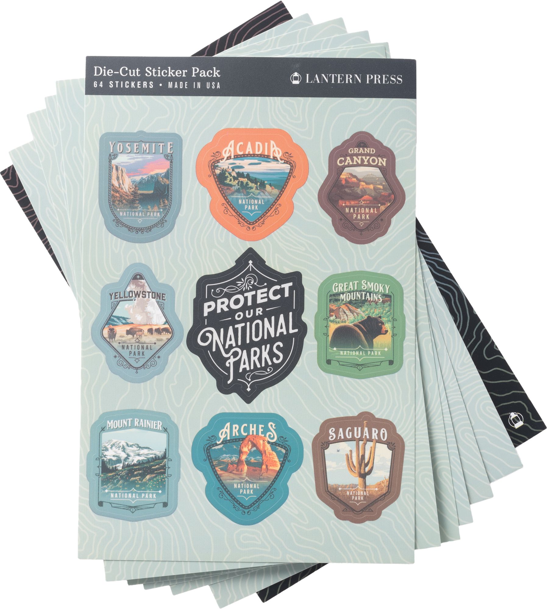 Lantern Press PONP - Sticker Set