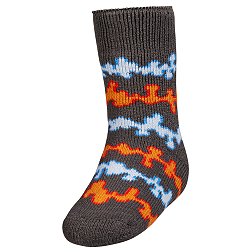 Northeast Outfitters Boys' Cozy Cabin Brushed Heat Slime Socks