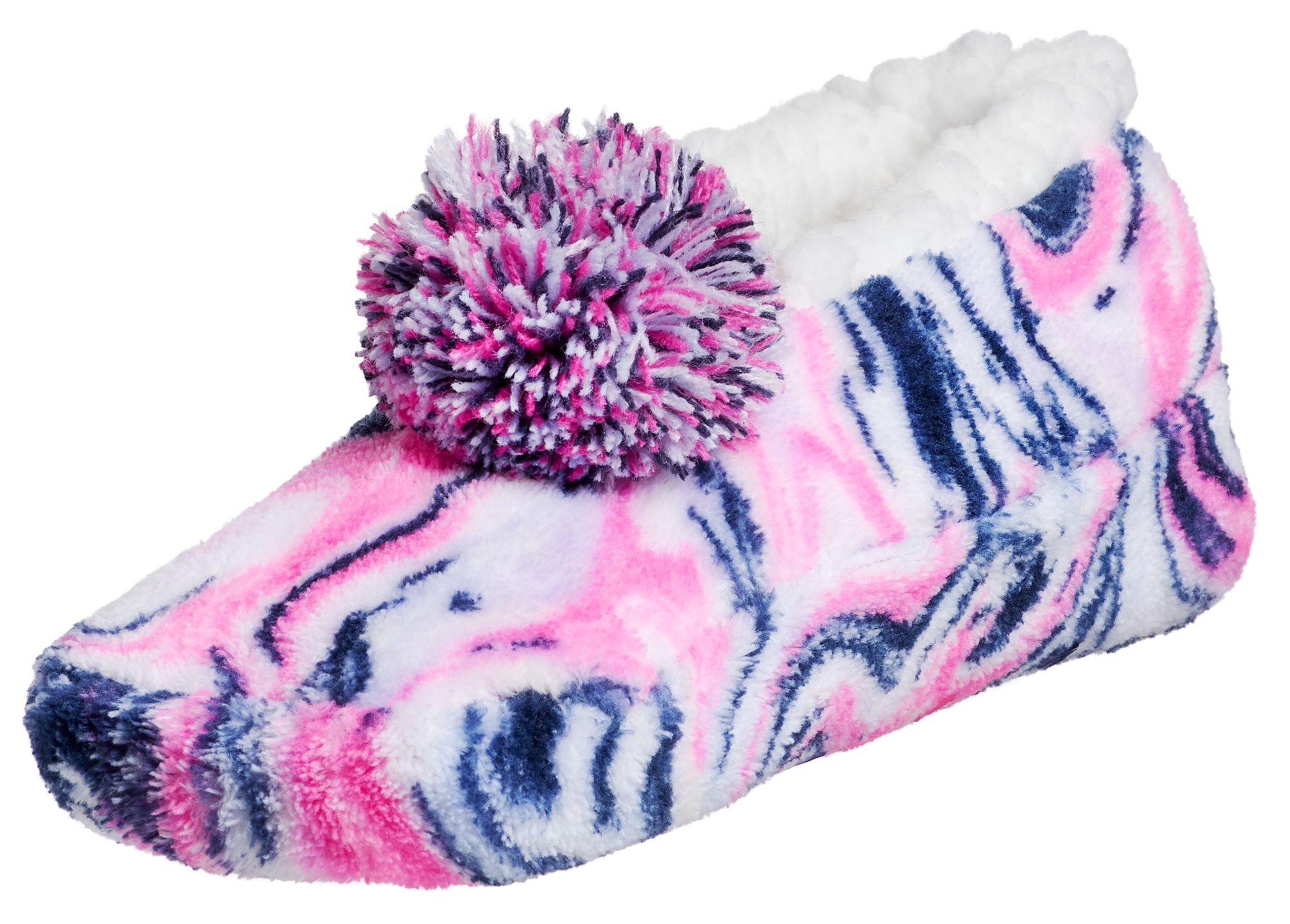 Northeast Outfitters Girls' Cozy Cabin Rainbow Slippers