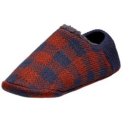 Northeast Outfitters Men's Cozy Cabin Buff Check Slippers