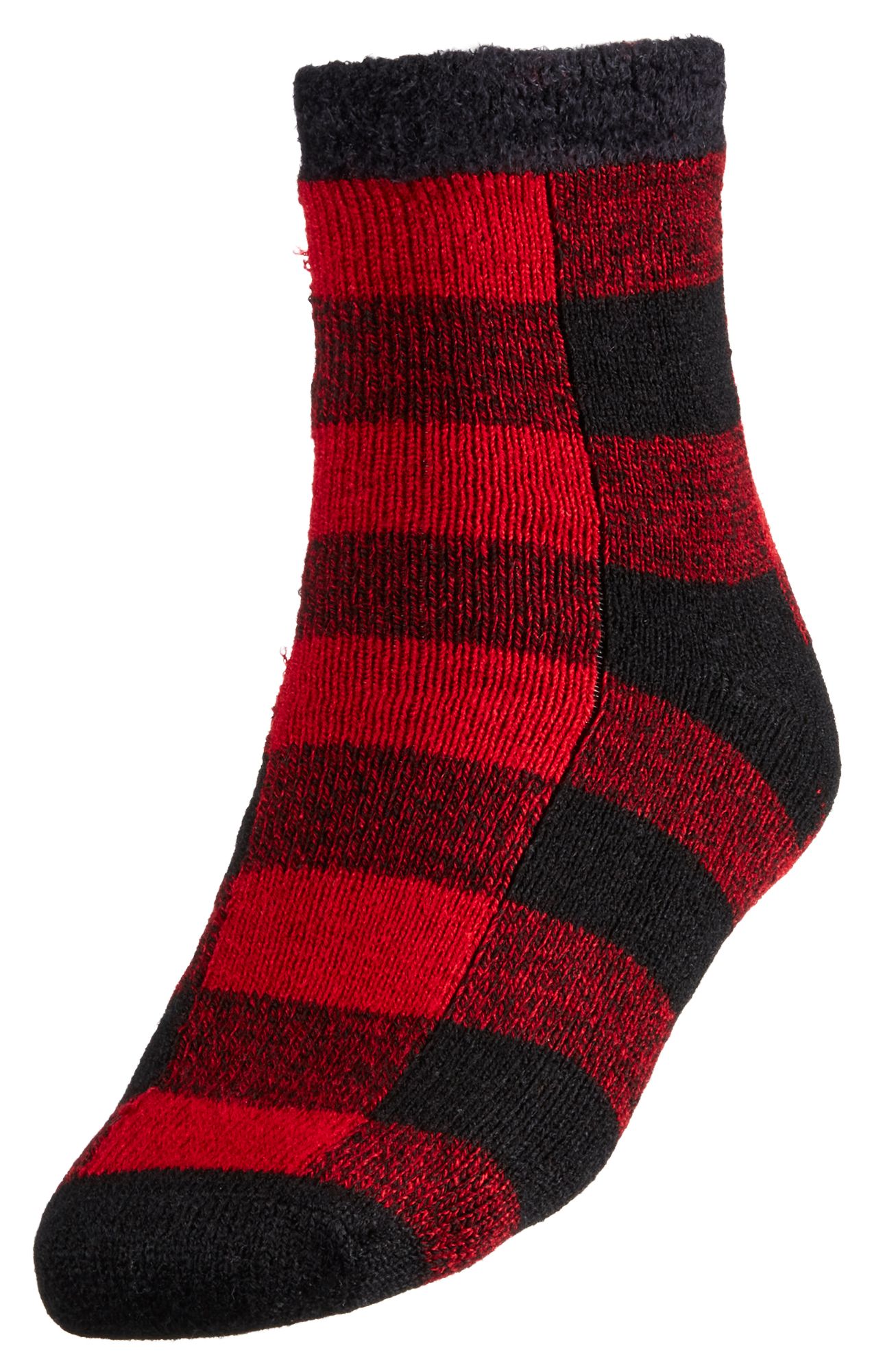 Northeast Outfitters Men's Cozy Cabin Buff Check Socks