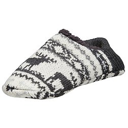 Northeast Outfitters Men's Cozy Cabin Holiday Moose Slippers