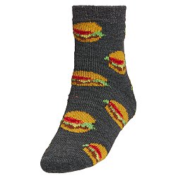 Northeast Outfitters Men's Cozy Cabin Hamburger Novelty Socks