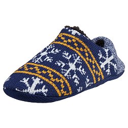 Northeast Outfitters Men's Cozy Cabin RR Snowflake Slippers