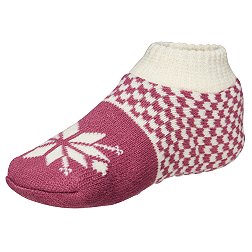 Northeast Outfitters Women's Cozy Cabin Big Snow Flake Slippers