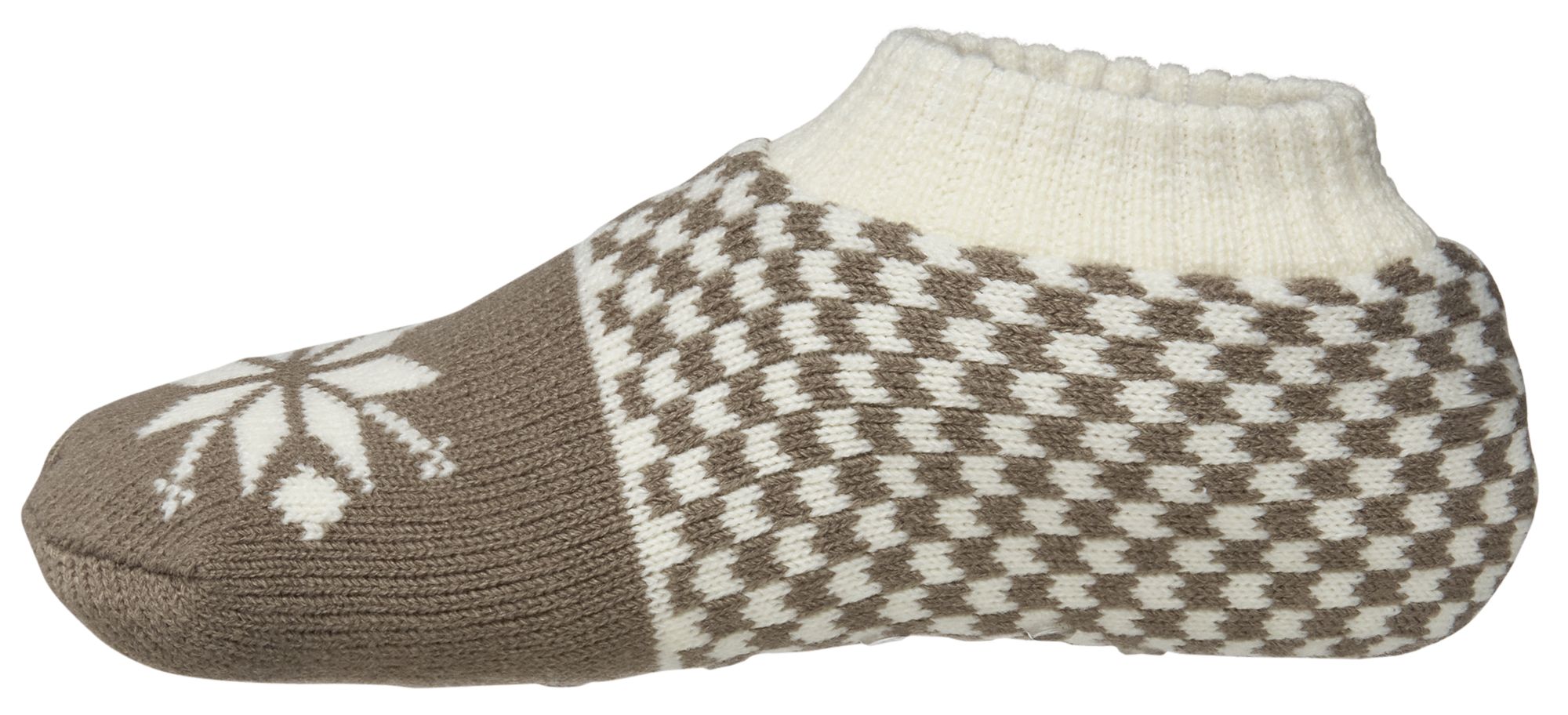 Northeast Outfitters Women's Cozy Cabin Big Snow Flake Slippers