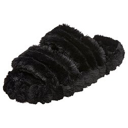 Northeast Outfitters Women's Cozy Cabin Fuzzy Slides