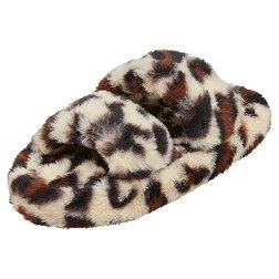 Northeast Outfitters Women's Cozy Cabin Fuzzy Slides