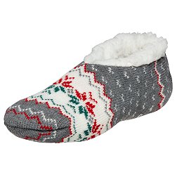 Northeast Outfitters Women's Cozy Cabin Holiday Nordic Snowflake Slippers