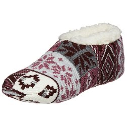 Northeast Outfitters Women's Cozy Cabin Nordic Patchwork Slippers