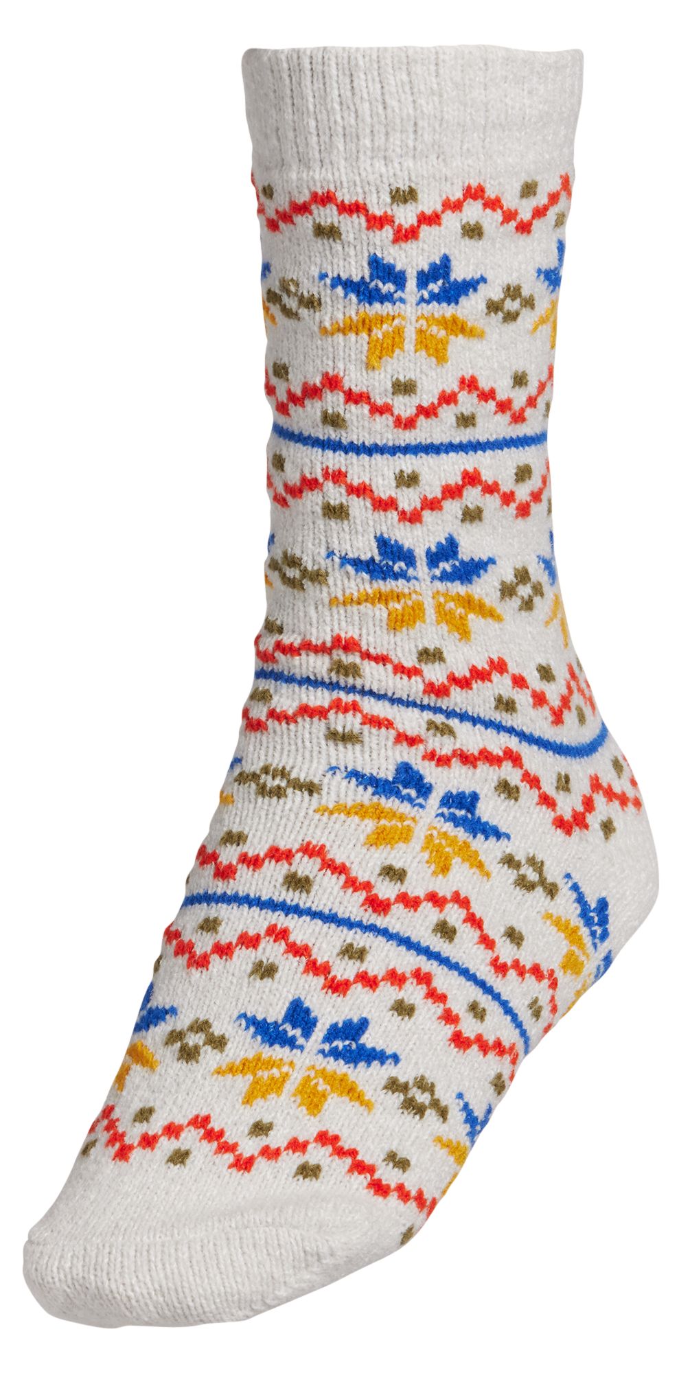 Northeast Outfitters Women's Cozy Cabin Nordic Snowflake Striped Socks