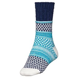 Northeast Outfitters Women's Cozy Cabin Cable Block Pattern Socks