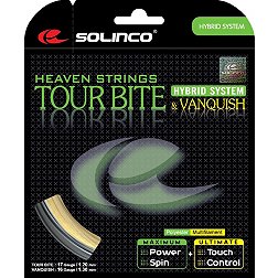 Solinco Tour Bite 17 and Vanquish 16 Hybrid String