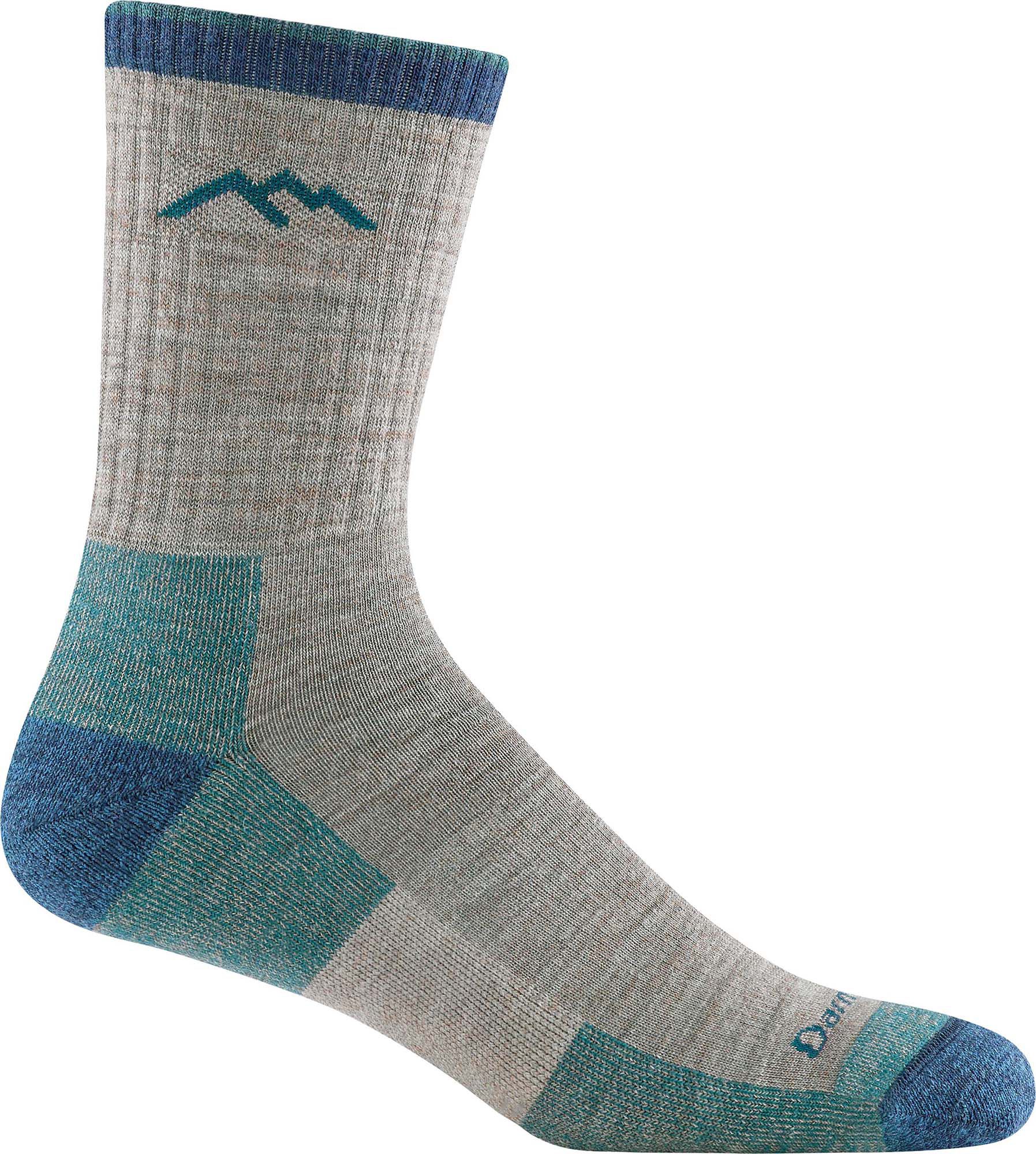 Darn Tough Men's Hiker Micro Crew Midweight Hiking Socks