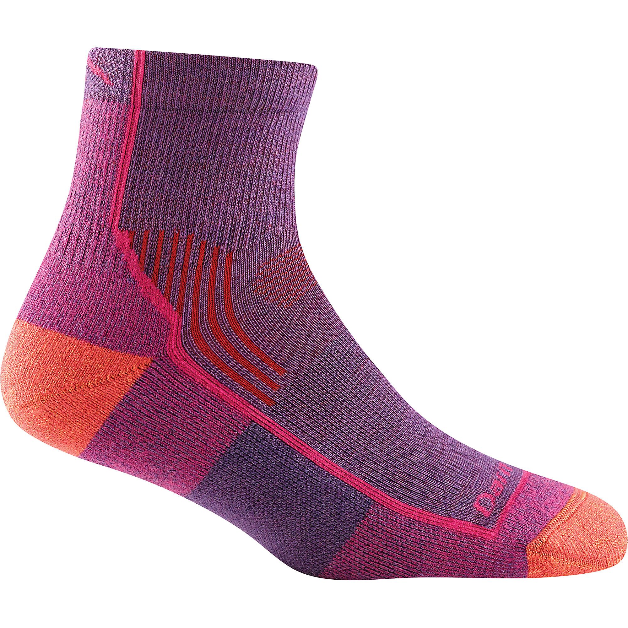 Darn Tough Women's Hiker Quarter Midweight Hiking Socks