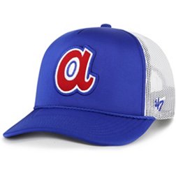 '47 Adult Atlanta Braves Royal Cooperstown Pitch Trucker Hat