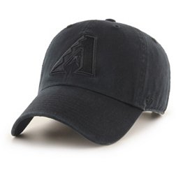 '47 Adult Arizona Diamondbacks Black Clean Up Adjustable Hat