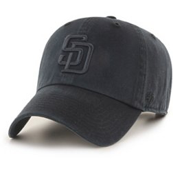 '47 Adult San Diego Padres Black Clean Up Adjustable Hat