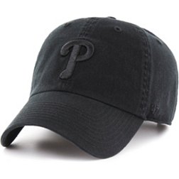 '47 Adult Philadelphia Phillies Black Clean Up Adjustable Hat