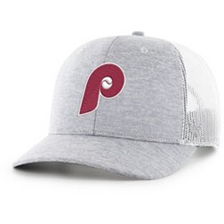 ‘47 Adult Philadelphia Phillies Gray Cooperstown Adjustable Trucker Hat