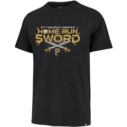 '47 Men's Pittsburgh Pirates Black Homerun Celebration T-Shirt