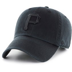 '47 Adult Pittsburgh Pirates Black Clean Up Adjustable Hat