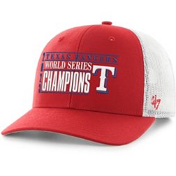 '47 Adult 2023 World Series Champions Texas Rangers Adjustable Trucker Hat