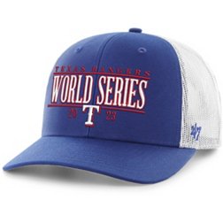 '47 Adult 2023 World Series Bound Texas Rangers Adjustable Trucker Hat