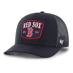'47 Adult Boston Red Sox Navy Squad Adjustable Trucker Hat