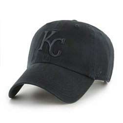 '47 Adult Kansas City Royals Black Clean Up Adjustable Hat