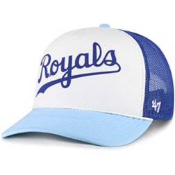 '47 Adult Kansas City Royals Royal Script Trucker Hat