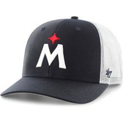 ‘47 Minnesota Twins Navy Logo Adjustable Trucker Hat
