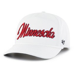 '47 Adult Minnesota Twins White Overhand Hitch Adjustable Hat
