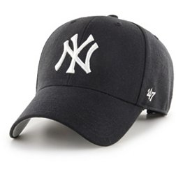 '47 New York Yankees Black MVP Adjustable Hat