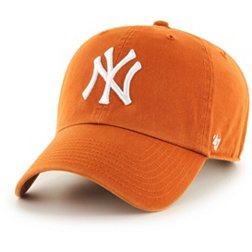 '47 New York Yankees Orange Clean Up Adjustable Hat