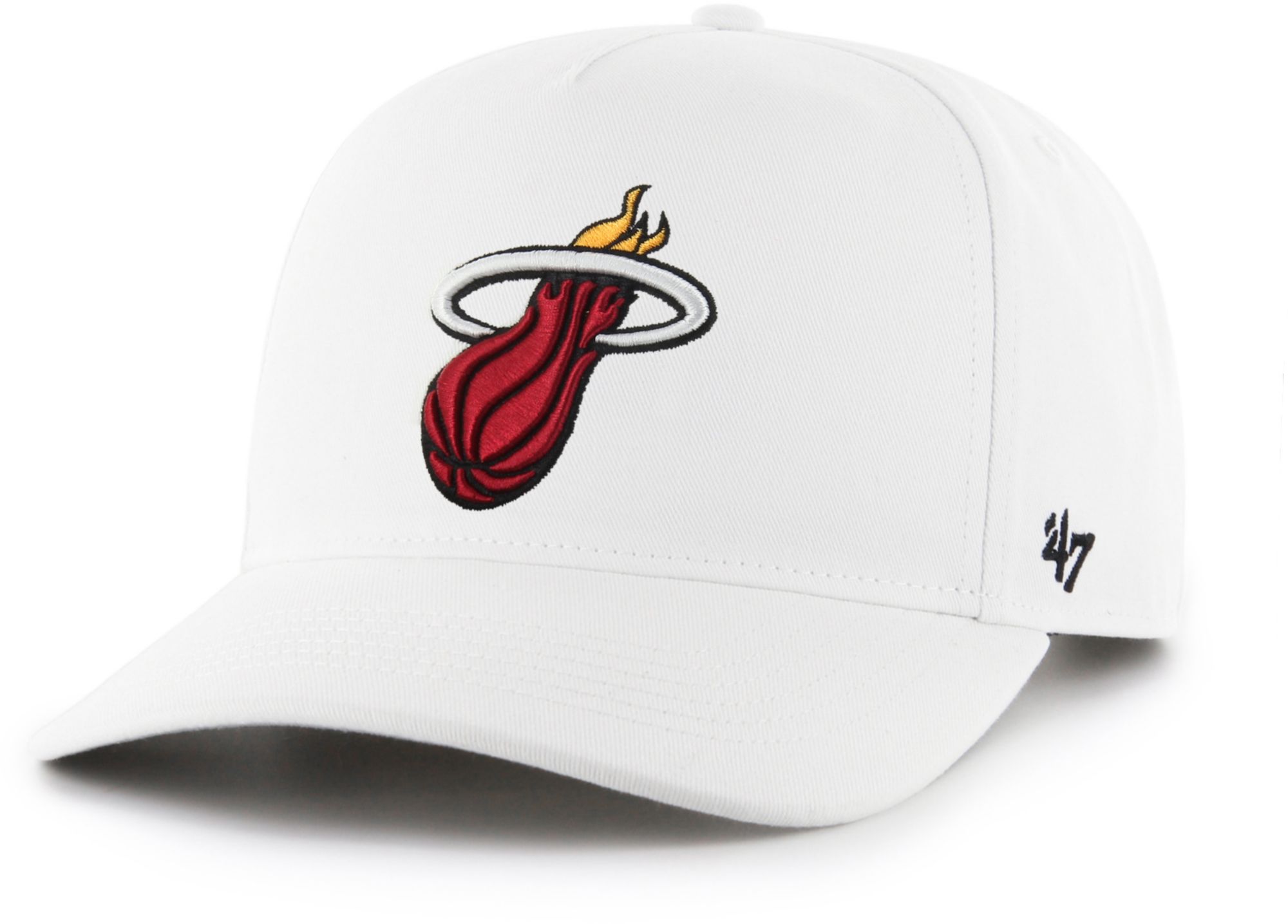'47 Men's Miami Heat White Hitch Hat